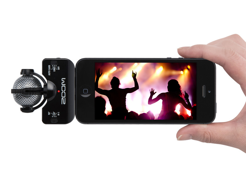 Hlavní obrázek Mikrofony pro video a foto ZOOM iQ5 BK