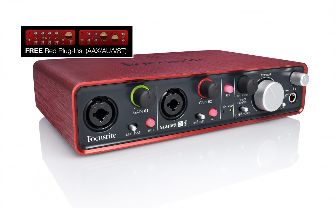 Hlavní obrázek USB zvukové karty FOCUSRITE Scarlett 2i4
