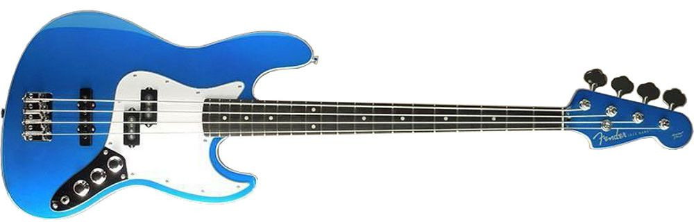 Hlavní obrázek JB modely FENDER Aerodyne Bass, Rosewood Fingerboard - Lake Placid Blue