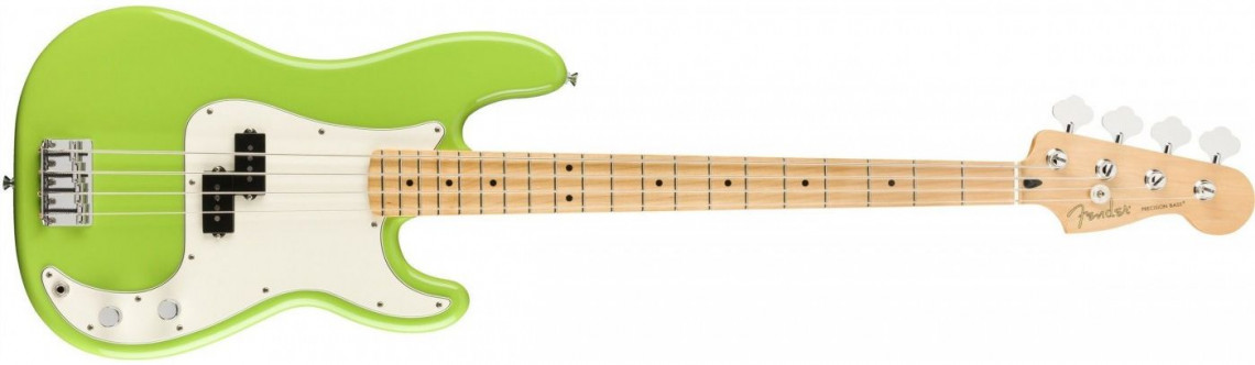 Hlavní obrázek PB modely FENDER FSR Player Precision Bass Electron Green Maple