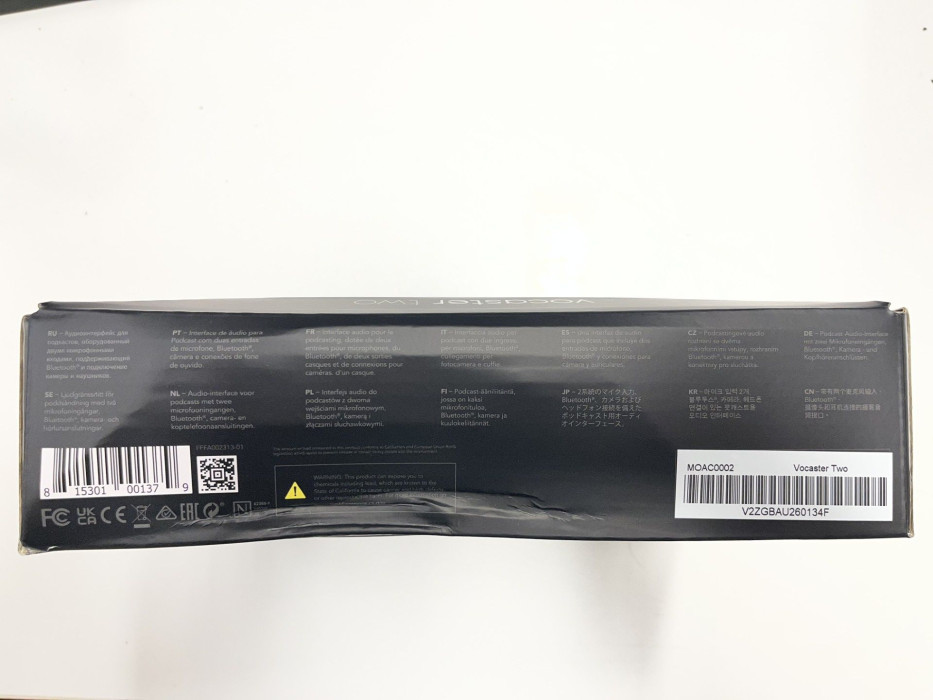 Hlavní obrázek USB zvukové karty FOCUSRITE Vocaster Two A-Stock