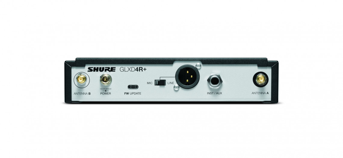Hlavní obrázek Samostatné přijímače k bezdrátovým systémům SHURE GLXD4R+