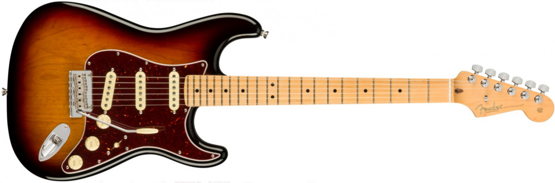 Levně Fender American Professional II Stratocaster 3-Color Sunburst Maple