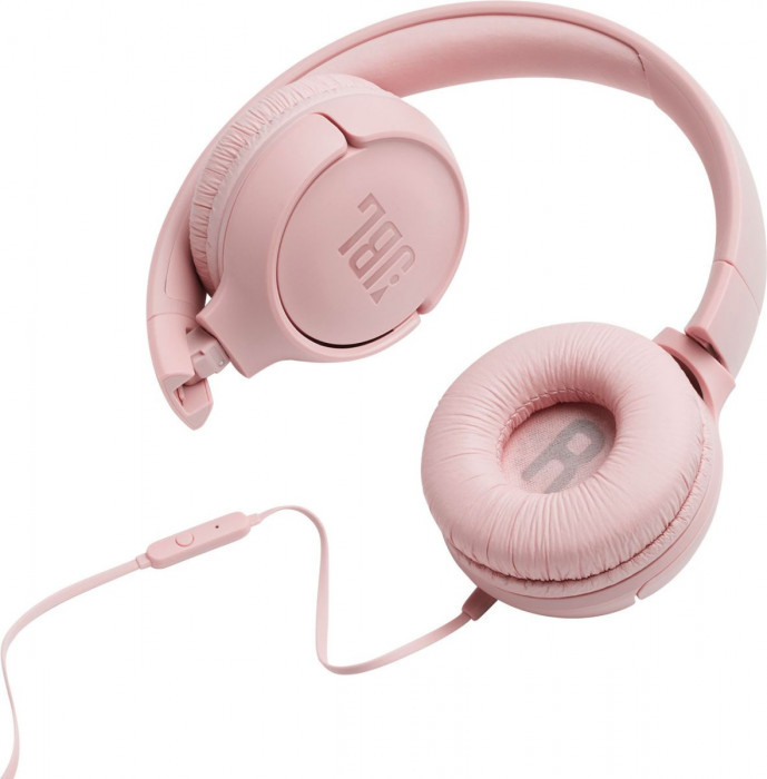 Hlavní obrázek Na uši (s kabelem) JBL Tune 500 Pink