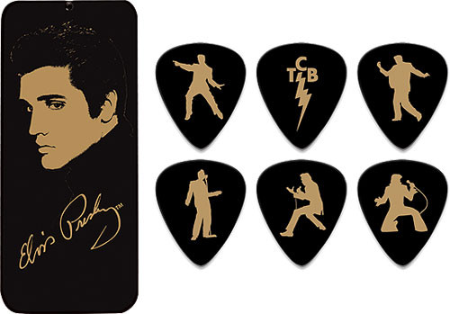Levně Dunlop Elvis Presley Portrait 6 ks Kolekce trsátek