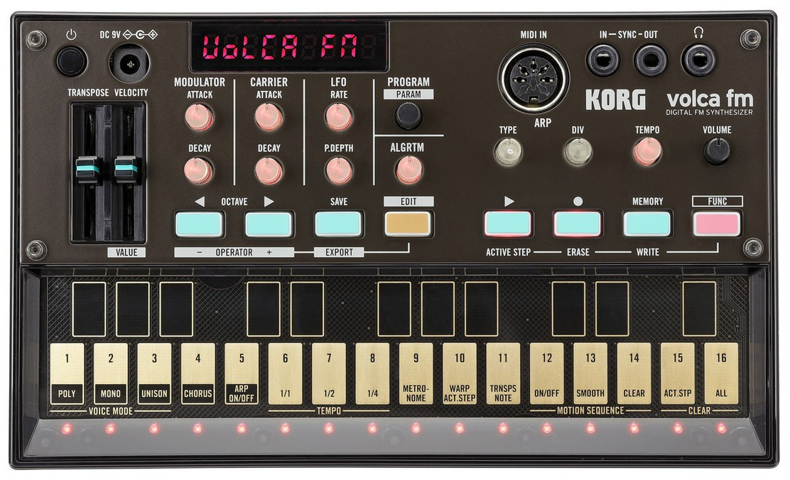 Hlavní obrázek Syntezátory, varhany, virtuální nástroje KORG Volca FM