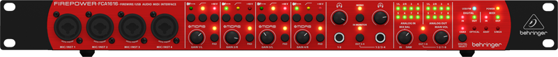 Hlavní obrázek USB zvukové karty BEHRINGER FCA 1616 FIREPOWER