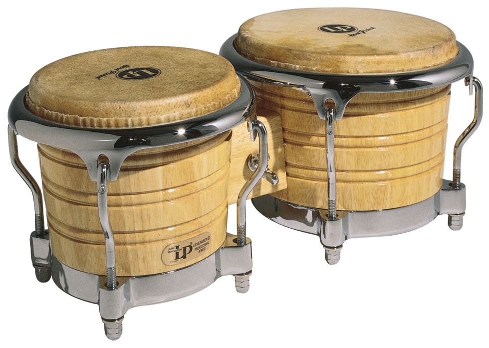 Hlavní obrázek Bonga LATIN PERCUSSION Generation II Bongos - Natural - Chrome
