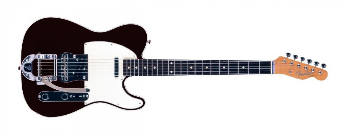 Hlavní obrázek T - modely FENDER Telecaster 62 CUSTOM Bound Bigsby Black