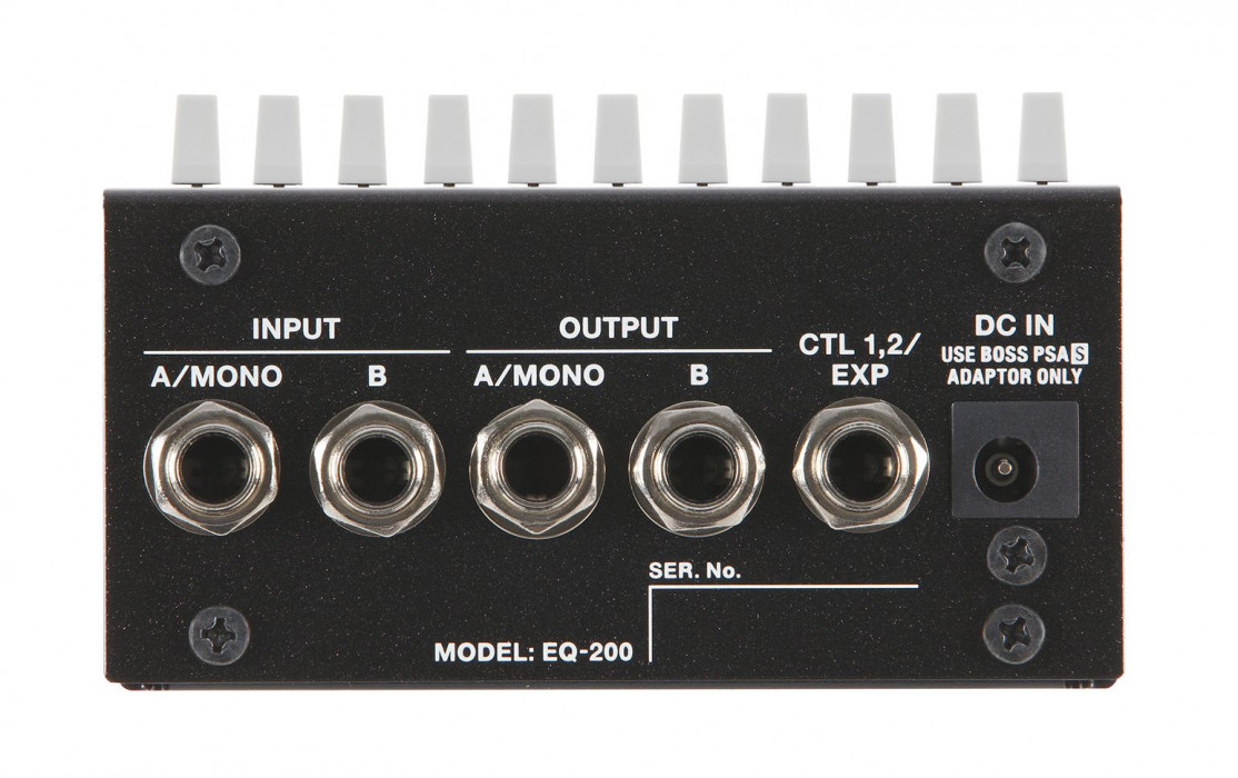 Hlavní obrázek EQ, kompresor, sustainer BOSS EQ-200 Graphic equaliser
