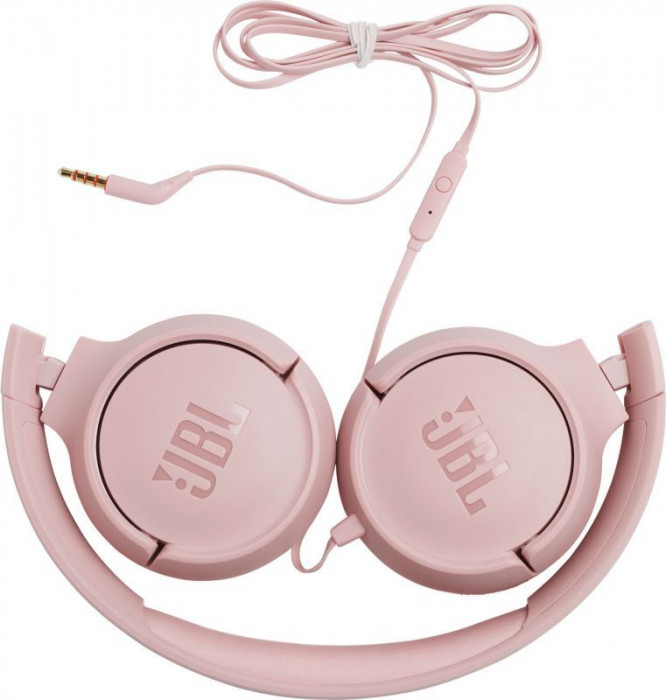 Hlavní obrázek Na uši (s kabelem) JBL Tune 500 Pink