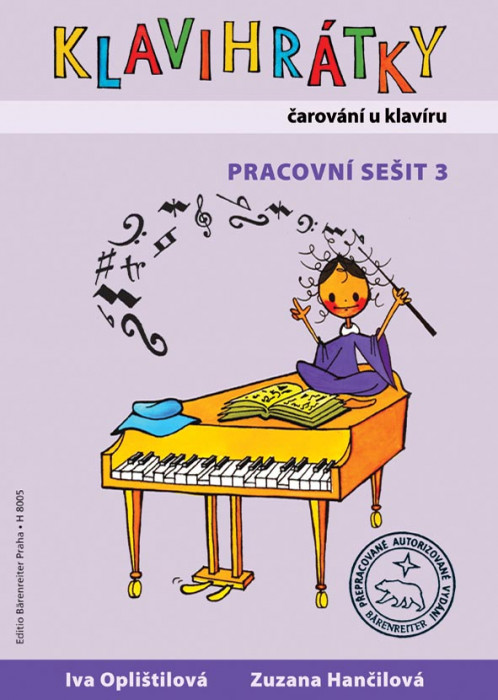 Hlavní obrázek Zpěvníky a učebnice PUBLIKACE Klavihrátky - čarování u klavíru - Oplištilová Iva, Hančilová Zuzana