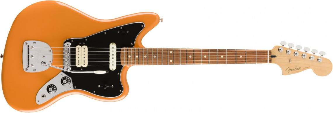 Levně Fender Player Jaguar Capri Orange Pau Ferro