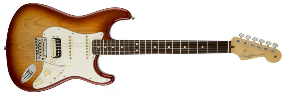 Hlavní obrázek ST - modely FENDER American Standard Stratocaster® HSS Shawbucker, Rosewood Fingerboard, Sienna Sunburst