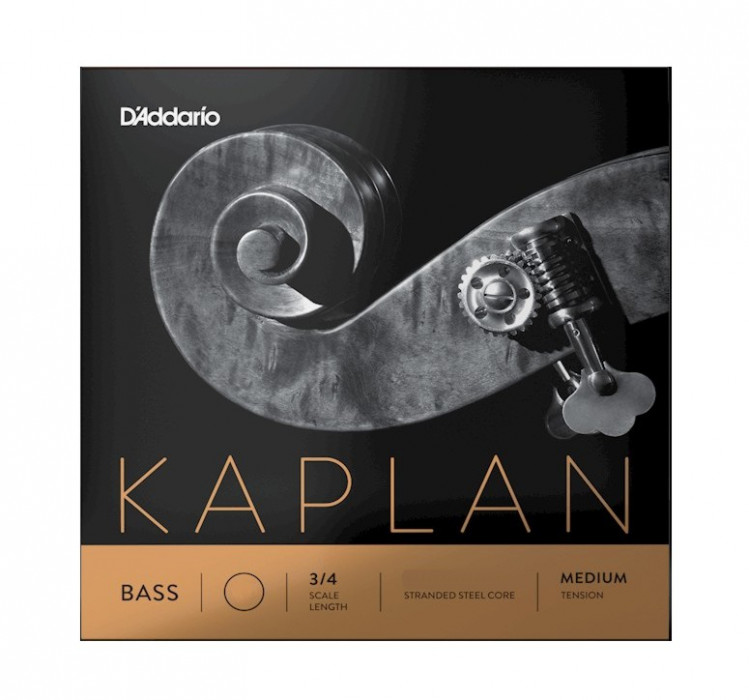 Levně D´Addario Orchestral K615 3/4M Kaplan Double Bass Single C (Extended E)