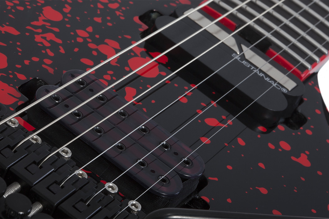 Hlavní obrázek Elektrické kytary SCHECTER Sullivan King Banshee-6 FR-S - Obsidian Blood