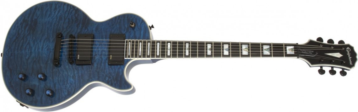 Hlavní obrázek Les Paul EPIPHONE Prophecy Les Paul Custom Plus EX, Rosewood Fingerboard - Midnight Sapphire