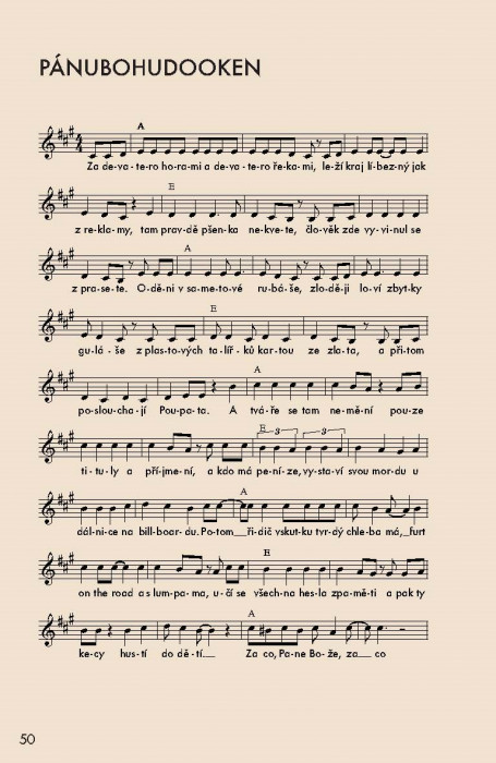 Hlavní obrázek Zpěvníky a učebnice PUBLIKACE Já, písničkáŘ II. - Tomáš Klus