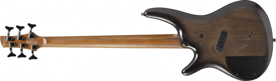 Hlavní obrázek 6 a vícestrunné IBANEZ SRC6MS-BLL - Black Stained Burst Low Gloss