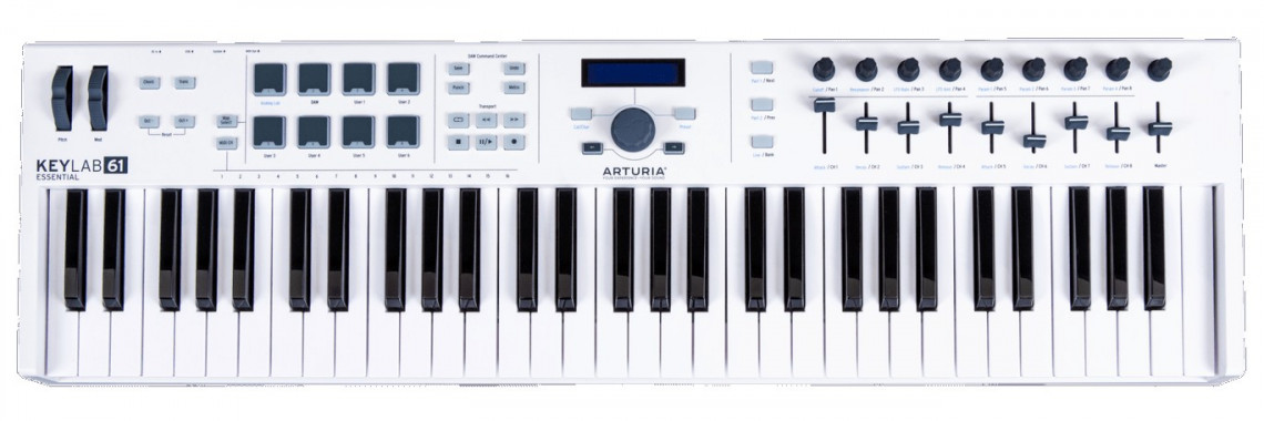 Hlavní obrázek MIDI keyboardy ARTURIA KeyLab Essential 61