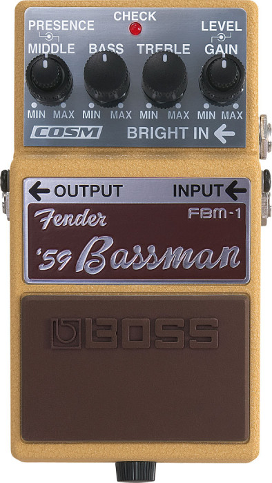 Hlavní obrázek Ostatní efekty BOSS FBM-1 Fender'59 Bassman