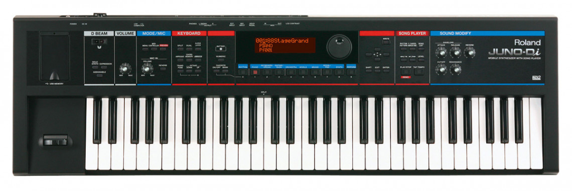 Hlavní obrázek Syntezátory, varhany, virtuální nástroje ROLAND Juno Di