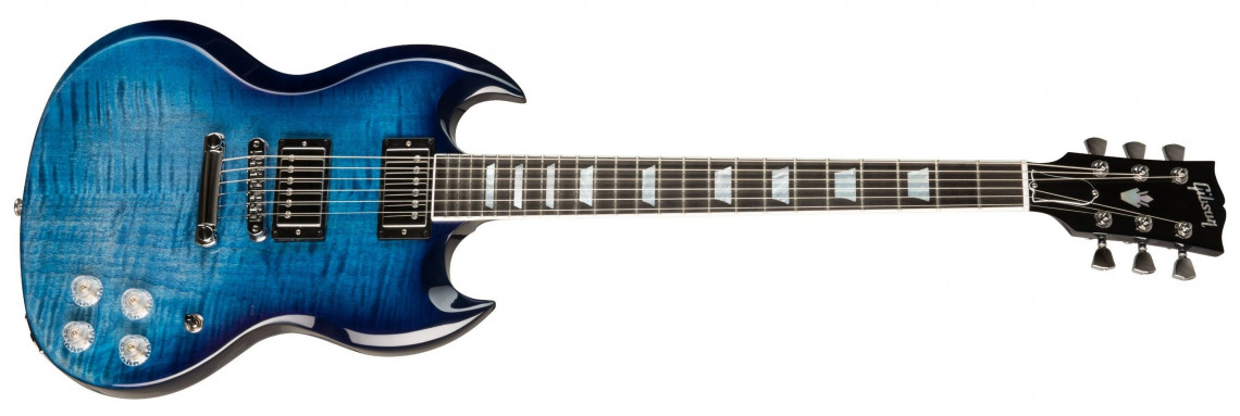 Levně Gibson SG Modern Trans Blueberry Fade