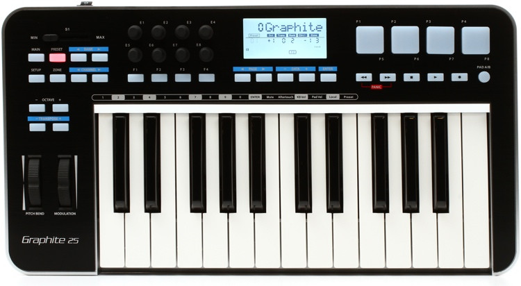 Hlavní obrázek MIDI keyboardy SAMSON Graphite M25