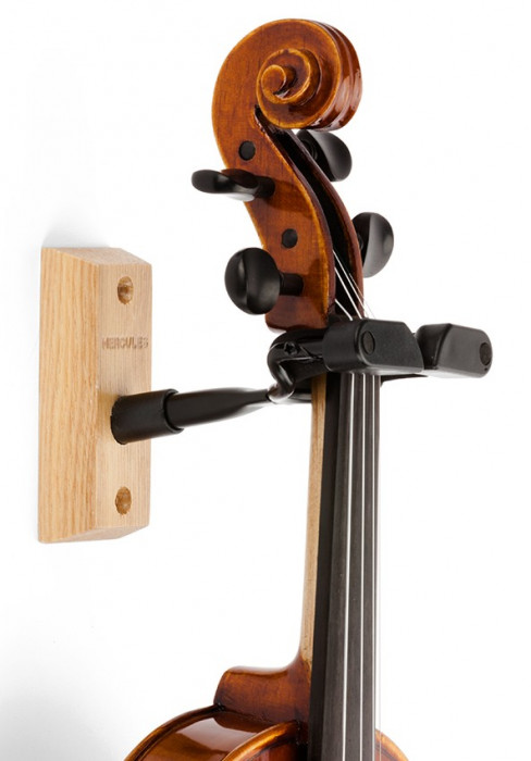 Hlavní obrázek Stojany a držáky HERCULES DSP57WB Auto Grip System (AGS) Violin/Viola Hanger