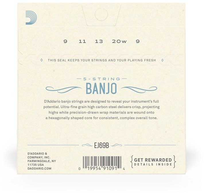 Hlavní obrázek Pro banja D'ADDARIO EJ69B