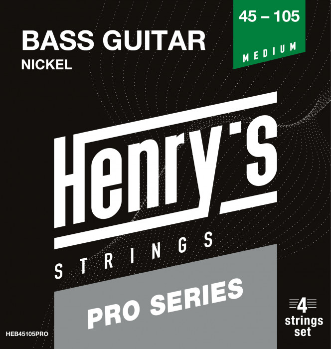 Levně Henry’s HEB45105PRO Bass Nickel - 045“ - 105”