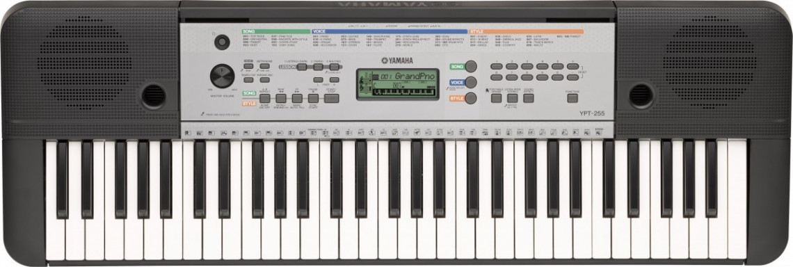 Hlavní obrázek Keyboardy bez dynamiky YAMAHA YPT-255