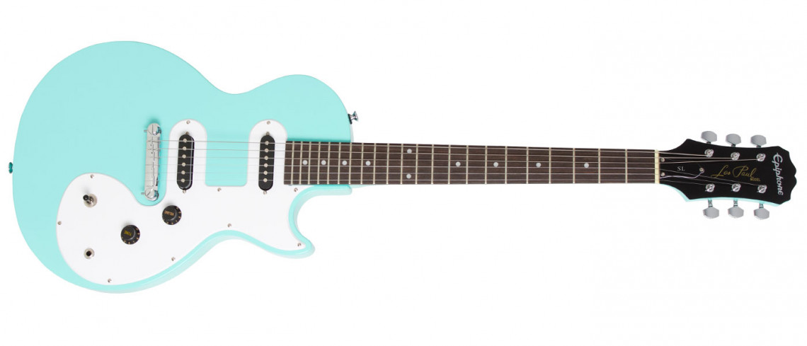 Hlavní obrázek Les Paul EPIPHONE Les Paul SL Turquoise