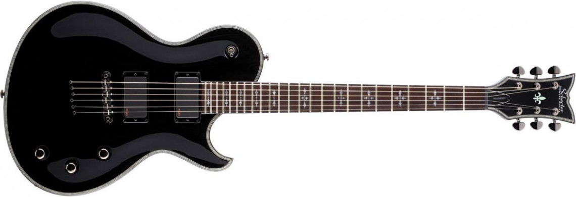 Hlavní obrázek Les Paul SCHECTER Hellraiser Solo 6, Rosewood Fingerboard - Black