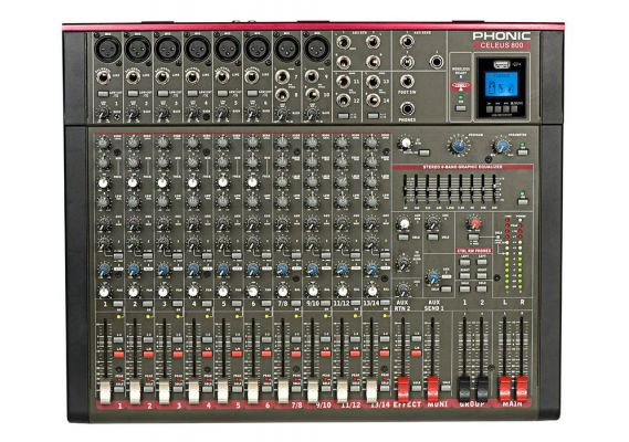 Hlavní obrázek Mixážní pulty s efektem PHONIC Celeus 800