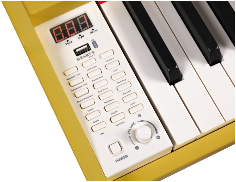 Hlavní obrázek Klávesy HENRY’S Jr. Vila DPV055 - Yellow