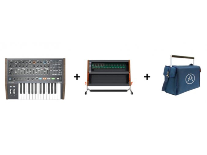 Hlavní obrázek Syntezátory, varhany, virtuální nástroje ARTURIA MiniBrute 2 + RackBrute 6U + RackBrute Bag