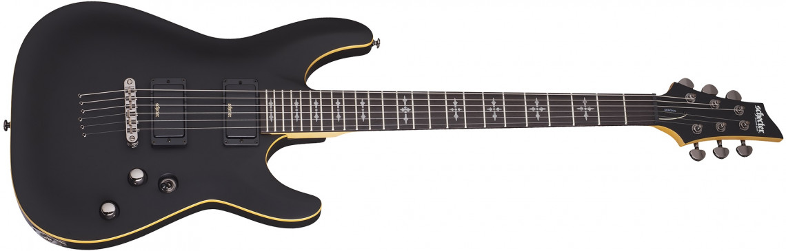 Hlavní obrázek Superstrat SCHECTER Demon-6 Aged Black Satin