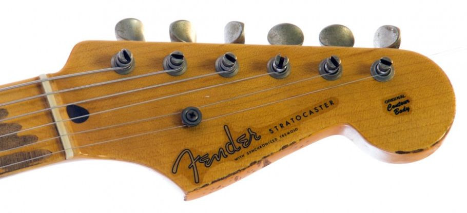 Hlavní obrázek ST - modely FENDER CUSTOM SHOP 1954' Limited Heavy Relic Stratocaster, Maple Fingerboard - Vintage Blonde