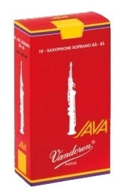 Hlavní obrázek Soprán saxofon VANDOREN SR3035R JAVA Filed - Red Cut - Sopran Saxofon 3.5