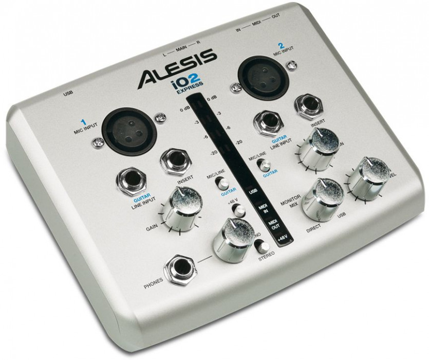 Hlavní obrázek USB zvukové karty ALESIS iO2 EXPRESS