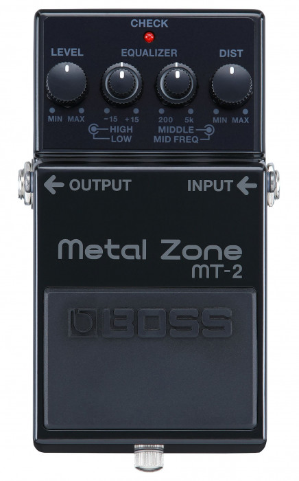 Hlavní obrázek Overdrive, distortion, fuzz, boost BOSS MT-2-3A Metal Zone Limited Edition