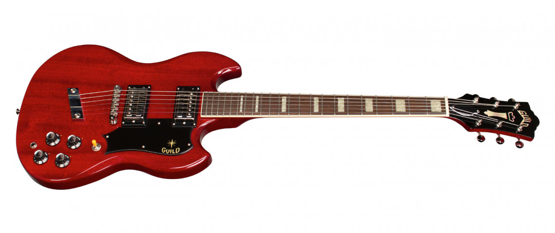 Hlavní obrázek Elektrické kytary GUILD S-100 Polara Cherry Red
