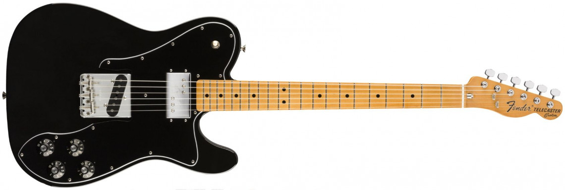 Hlavní obrázek Elektrické kytary FENDER Vintera 70s Telecaster Custom Black Maple