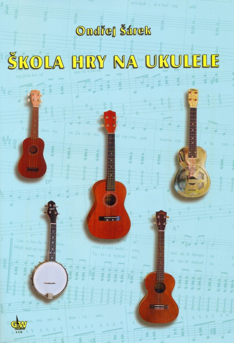 Hlavní obrázek Příslušenství pro ukulele PUBLIKACE Škola hry na ukulele + CD - Ondřej Šárek