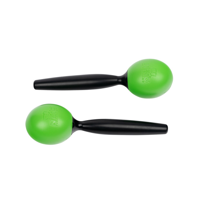 Hlavní obrázek Perkuse NINO PERCUSSION NINO575GG Molded ABS Maracas - Grass Green