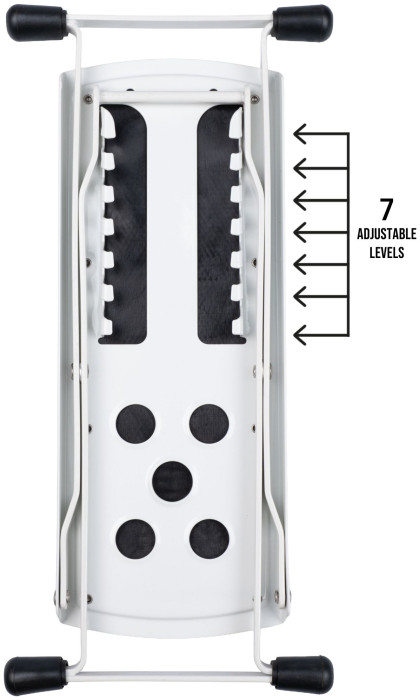 Hlavní obrázek Kytarové podnožky HENRY’S Classic FTR02 - White