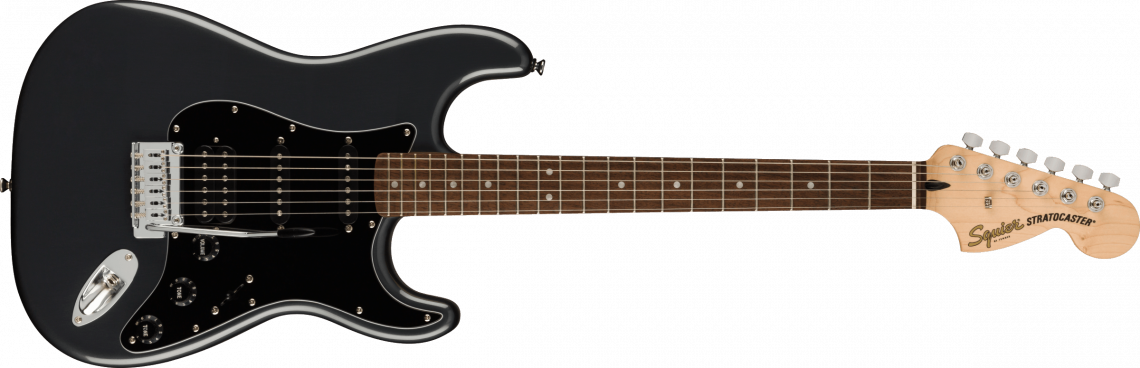Hlavní obrázek Elektrické sety FENDER SQUIER Affinity Series Stratocaster HSS Pack - Charcoal Frost Metallic