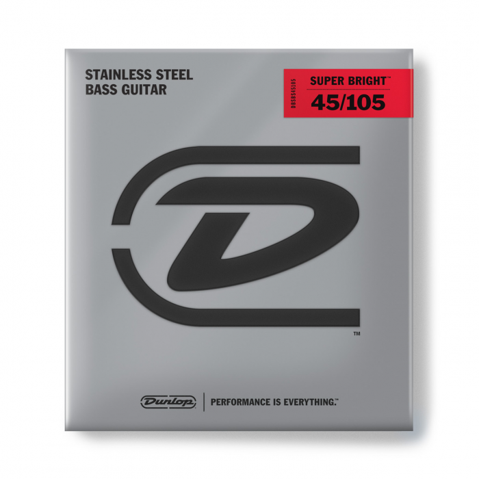Levně Dunlop DBSBS45105 Stainless Steel Bass Medium