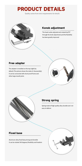 Hlavní obrázek Stolní mikrofonní ramena VELES-X BMBS